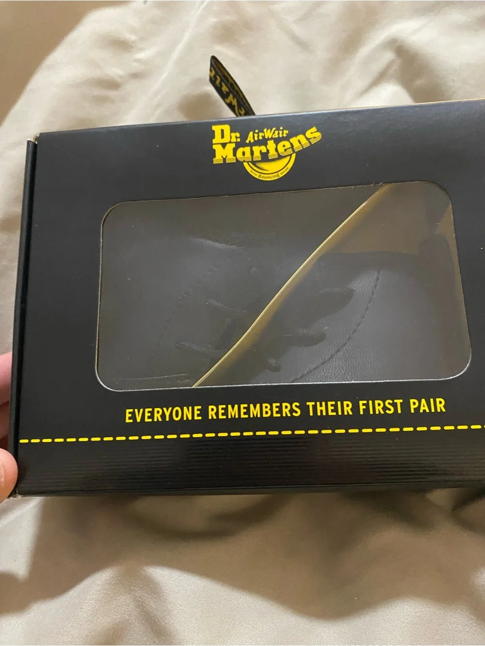 Dr. Martens Black Youth 1460 Crib Boots - Kids